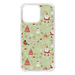 Christmas Pattern, Christmas Tree, Santa iPhone 13 Pro TPU UV Print Case Front