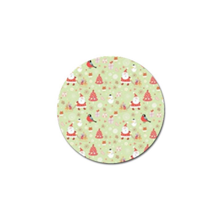 Christmas Pattern, Christmas Tree, Santa Golf Ball Marker (4 pack)