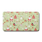 Christmas Pattern, Christmas Tree, Santa Medium Bar Mat 16 x8.5  Bar Mat