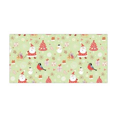 Christmas Pattern, Christmas Tree, Santa Yoga Headband by kyorashop23