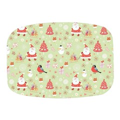 Christmas Pattern, Christmas Tree, Santa Mini Square Pill Box by kyorashop23