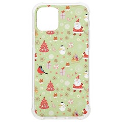 Christmas Pattern, Christmas Tree, Santa Iphone 12/12 Pro Tpu Uv Print Case by kyorashop23