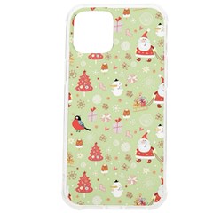 Christmas Pattern, Christmas Tree, Santa Iphone 12 Pro Max Tpu Uv Print Case by kyorashop23