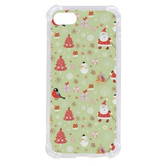 Christmas Pattern, Christmas Tree, Santa Iphone Se by kyorashop23