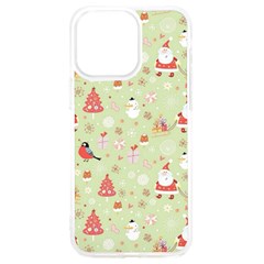 Christmas Pattern, Christmas Tree, Santa Iphone 15 Pro Max Tpu Uv Print Case by kyorashop23