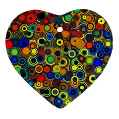 Circles, Colorful Ornament (heart)