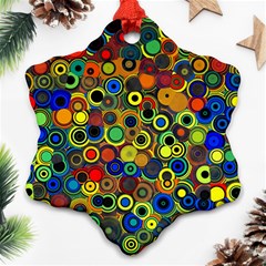 Circles, Colorful Ornament (snowflake)