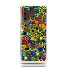 Circles, Colorful Samsung Galaxy S20 6 2 Inch Tpu Uv Case by kyorashop23