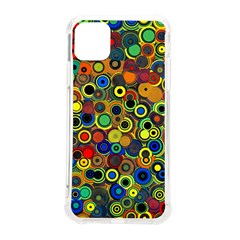 Circles, Colorful Iphone 11 Pro Max 6 5 Inch Tpu Uv Print Case by kyorashop23