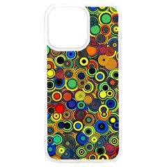 Circles, Colorful Iphone 15 Pro Max Tpu Uv Print Case