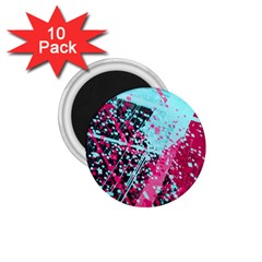 Colorful Splashes Grunge, Abstract Art 1 75  Magnets (10 Pack)  by kyorashop23