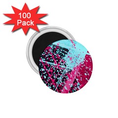 Colorful Splashes Grunge, Abstract Art 1 75  Magnets (100 Pack)  by kyorashop23