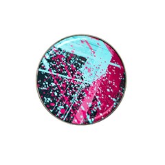 Colorful Splashes Grunge, Abstract Art Hat Clip Ball Marker (10 Pack) by kyorashop23