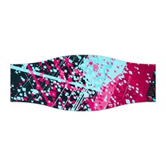 Colorful Splashes Grunge, Abstract Art Stretchable Headband by kyorashop23