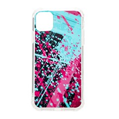 Colorful Splashes Grunge, Abstract Art Iphone 11 Tpu Uv Print Case by kyorashop23