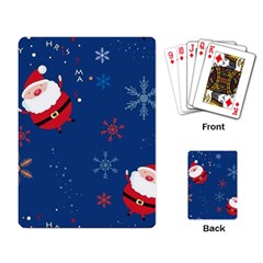 Feliz Natal, Santa, Merry Christmas Playing Cards Single Design (rectangle)