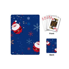 Feliz Natal, Santa, Merry Christmas Playing Cards Single Design (mini)