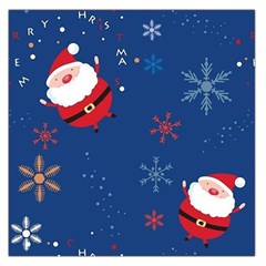 Feliz Natal, Santa, Merry Christmas Square Satin Scarf (36  X 36 ) by kyorashop23