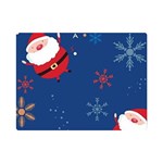 Feliz Natal, Santa, Merry Christmas Premium Plush Fleece Blanket (Mini) 35 x27  Blanket Front