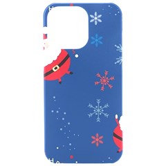 Feliz Natal, Santa, Merry Christmas Iphone 15 Pro Max Black Uv Print Pc Hardshell Case by kyorashop23