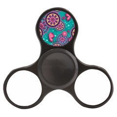 Floral Pattern, Abstract, Colorful, Flow Finger Spinner by kyorashop23