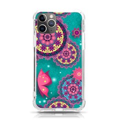 Floral Pattern, Abstract, Colorful, Flow Iphone 11 Pro 5 8 Inch Tpu Uv Print Case by kyorashop23