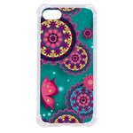 Floral Pattern, Abstract, Colorful, Flow iPhone SE Front