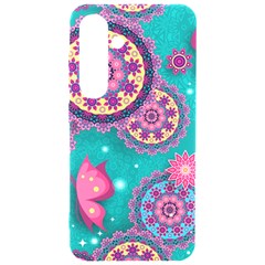 Floral Pattern, Abstract, Colorful, Flow Samsung Galaxy S24 6 2 Inch Black Tpu Uv Case by kyorashop23