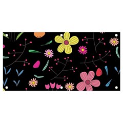 Foliage Pattern, Adorable Beautiful Banner And Sign 4  X 2  by kyorashop23