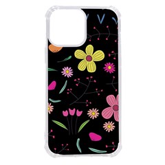 Foliage Pattern, Adorable Beautiful iPhone 13 Pro Max TPU UV Print Case