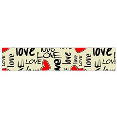 Love Abstract Background Love Textures Small Premium Plush Fleece Scarf