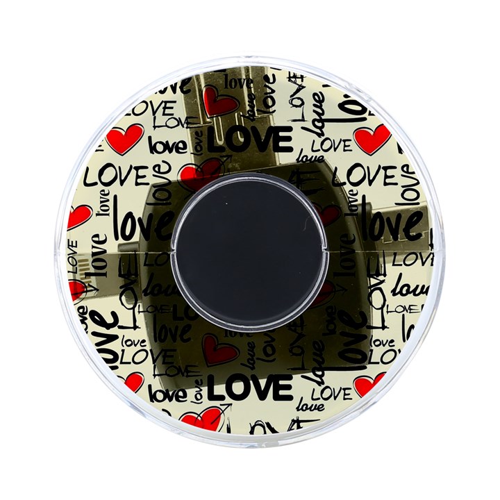 Love Abstract Background Love Textures On-the-Go Memory Card Reader