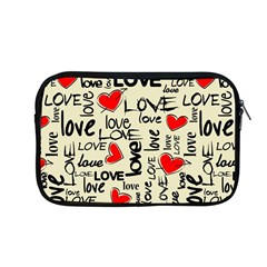 Love Abstract Background Love Textures Apple MacBook Pro 13  Zipper Case