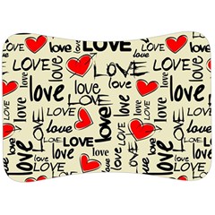 Love Abstract Background Love Textures Velour Seat Head Rest Cushion