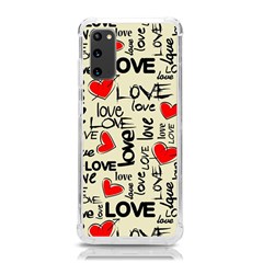 Love Abstract Background Love Textures Samsung Galaxy S20 6 2 Inch Tpu Uv Case by kyorashop23