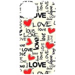 Love Abstract Background Love Textures iPhone 15 Pro Black UV Print PC Hardshell Case Front