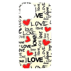 Love Abstract Background Love Textures Iphone 15 Black Uv Print Pc Hardshell Case