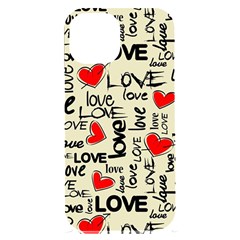 Love Abstract Background Love Textures Iphone 15 Plus Black Uv Print Pc Hardshell Case by kyorashop23