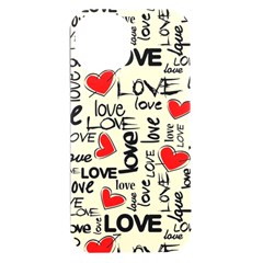 Love Abstract Background Love Textures Iphone 15 Plus Black Uv Print Pc Hardshell Case by kyorashop23