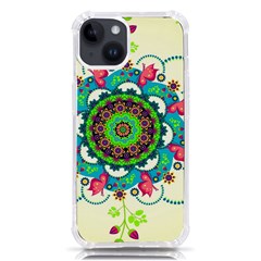 Mandala Flowers, Abstract, Butterflies, Floral, Pattern Iphone 14 Tpu Uv Print Case by kyorashop23