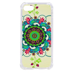 Mandala Flowers, Abstract, Butterflies, Floral, Pattern Iphone Se by kyorashop23