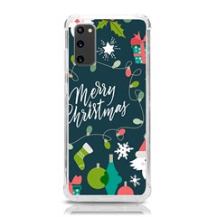 Merry Christmas, Happy New Year, Christmas Seamless Texture Samsung Galaxy S20 6 2 Inch Tpu Uv Case by kyorashop23