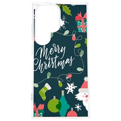 Merry Christmas, Happy New Year, Christmas Seamless Texture Samsung Galaxy S24 Plus 6 7 Inch Tpu Uv Case by kyorashop23