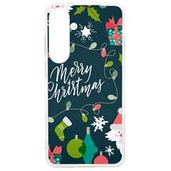 Merry Christmas, Happy New Year, Christmas Seamless Texture Samsung Galaxy S24 Ultra 6 9 Inch Tpu Uv Case by kyorashop23