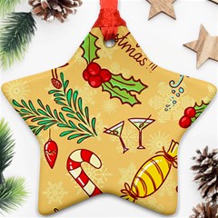 Merry Christmas, New Year Backgrounds, Happy New Year Ornament (star)