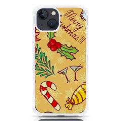 Merry Christmas, New Year Backgrounds, Happy New Year Iphone 13 Tpu Uv Print Case by kyorashop23