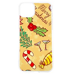 Merry Christmas, New Year Backgrounds, Happy New Year Iphone 15 Tpu Uv Print Case by kyorashop23