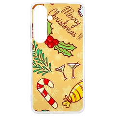 Merry Christmas, New Year Backgrounds, Happy New Year Samsung Galaxy S24 Ultra 6 9 Inch Tpu Uv Case by kyorashop23