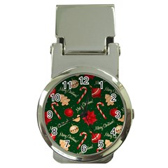 Merry Christmas Money Clip Watches