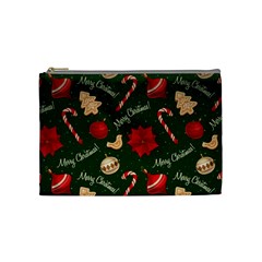 Merry Christmas Cosmetic Bag (medium) by kyorashop23